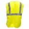 Magid High Visibility Vest L/XL Class 2 , Hook & Loop 3 Pockets SVBA5-Y-LXL - alternate 2